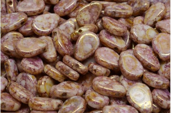 Flat Tear Drop Beads 9x11mm - Image 1