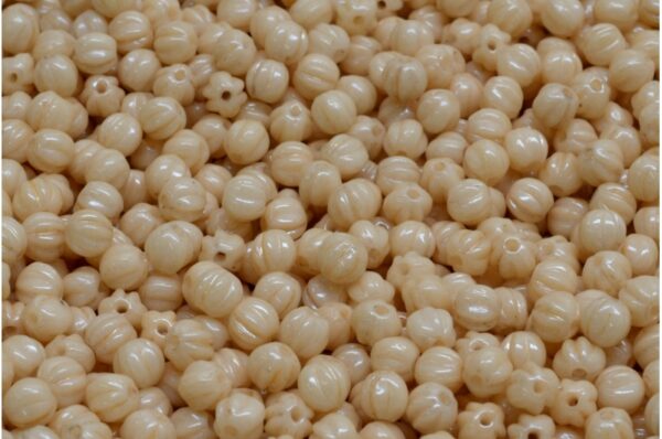 Melon Beads 4x4mm - Image 1