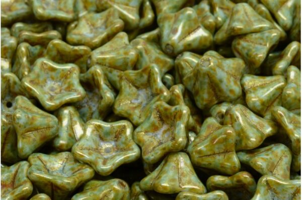 Petunia Flower Beads 8x13mm - Image 1