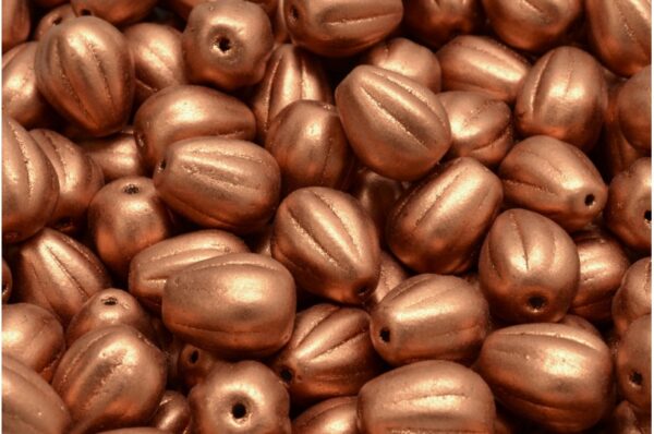 Drop Melon Beads 11x9mm - Image 1