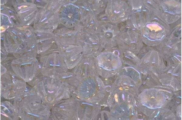 Flower Cupola Beads 7x9mm - Image 1