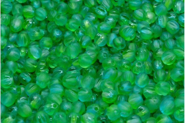 Melon Beads 4x4mm - Image 1