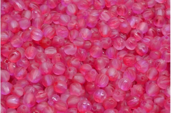 Melon Beads 4x4mm - Image 1