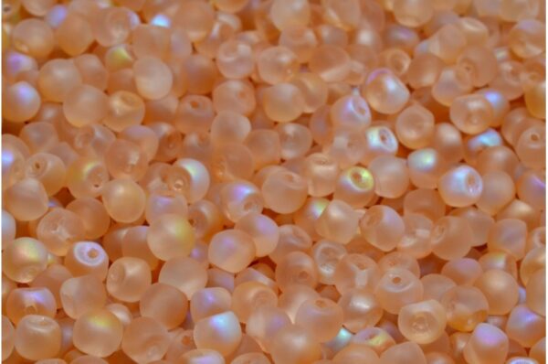 Mushroom Button Beads 4x3mm - Image 1