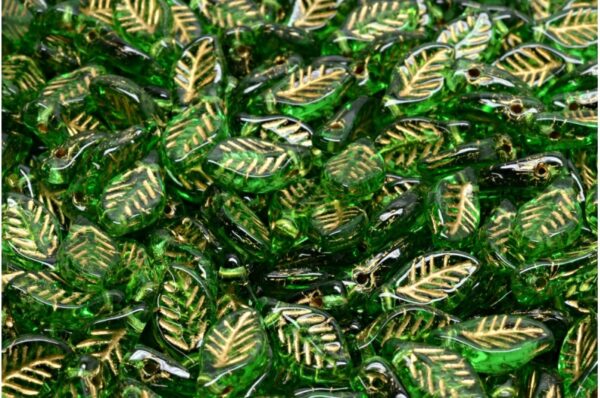 Bay Leaf Beads 6x12mm - Image 1
