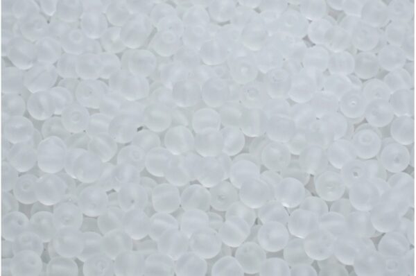 Round Druck Beads 4mm - Image 1