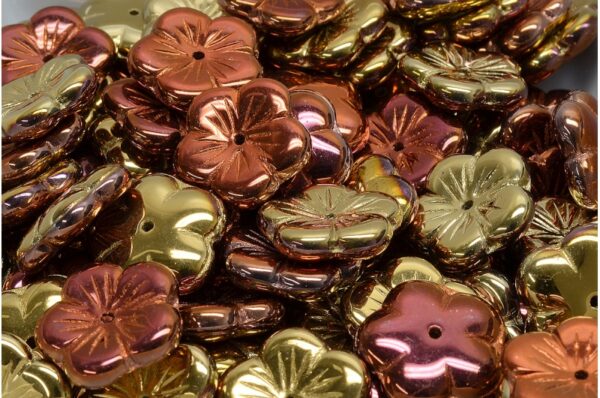 Apple Flower Beads 14x14mm - Image 1