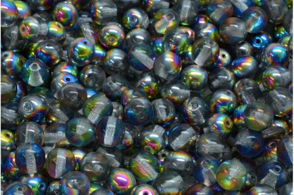 Round Druck Beads 6mm - Image 1