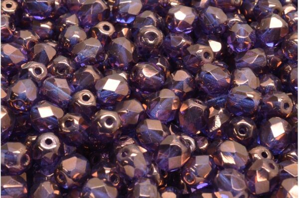 Firepolished Round Beads 6mm - Image 1
