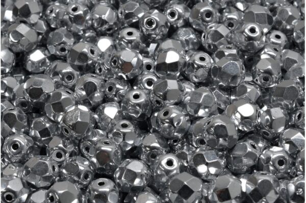 Firepolished Round Beads 6mm - Image 1