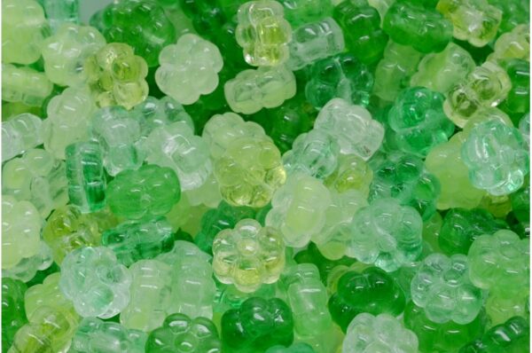 Flat Flower Beads 8x8mm - Image 1