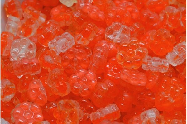 Flat Flower Beads 8x8mm - Image 1