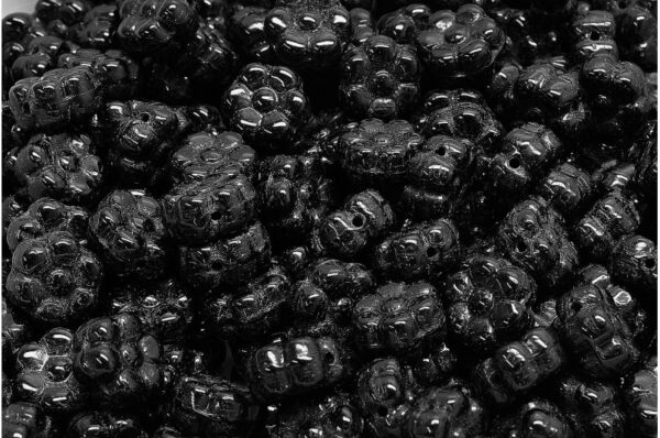 Flat Flower Beads 8x8mm - Image 1