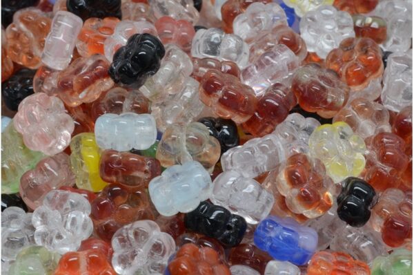 Flat Flower Beads 8x8mm - Image 1