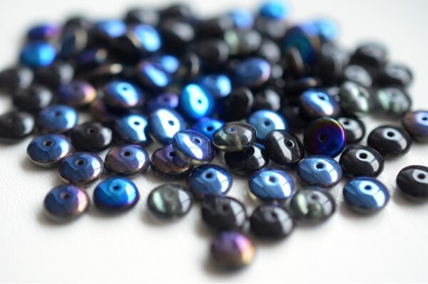 Space Disk Beads 6x6mm - Image 1