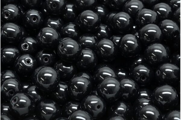 Round Druck Beads 8mm - Image 1