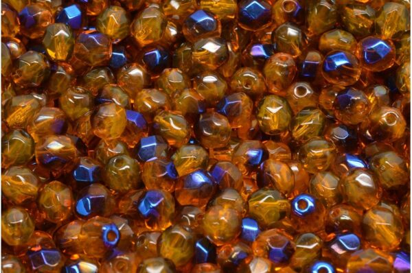 Firepolished Round Beads 6mm - Image 1