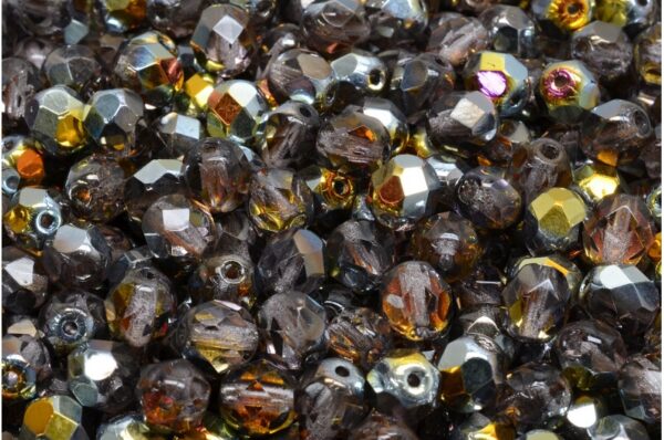 Firepolished Round Beads 6mm - Image 1