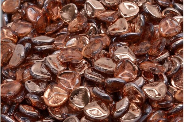 Rose Petal Beads 8x7mm - Image 1