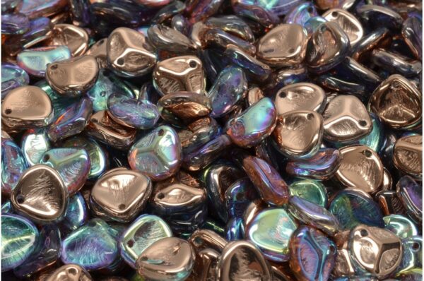 Rose Petal Beads 8x7mm - Image 1