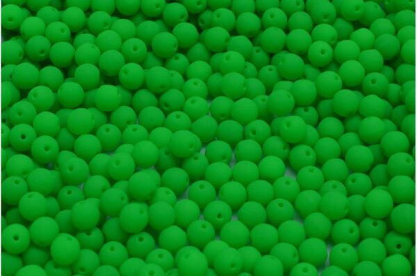 Round Druck Beads 4mm - Image 1