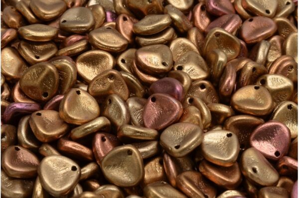 Rose Petal Beads 8x7mm - Image 1