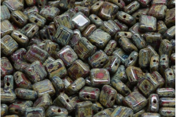 Square Beads 6x6mm - Image 1