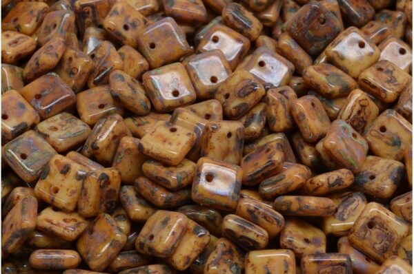 Squarelet Beads 6x6mm - Image 1