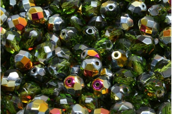 Firepolished Round Beads 8mm - Image 1