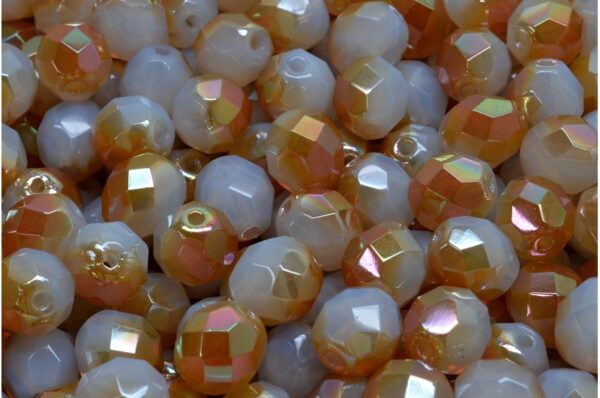 Firepolished Round Beads 8mm - Image 1