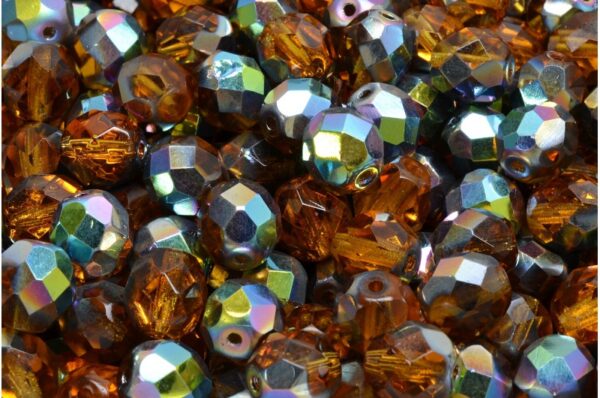 Firepolished Round Beads 8mm - Image 1