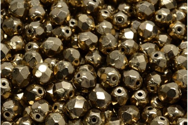 Firepolished Round Beads 6mm - Image 1