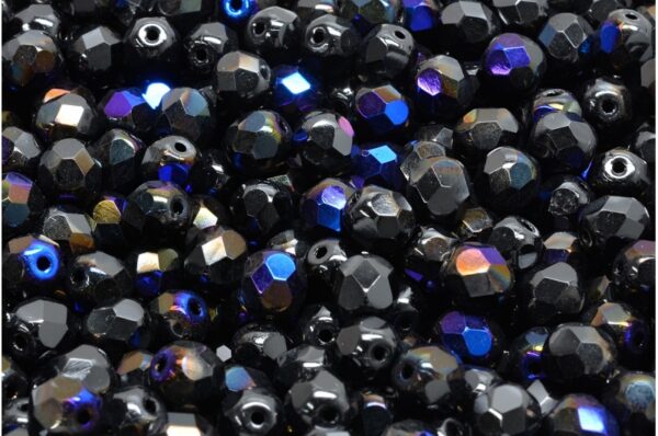 Firepolished Round Beads 6mm - Image 1