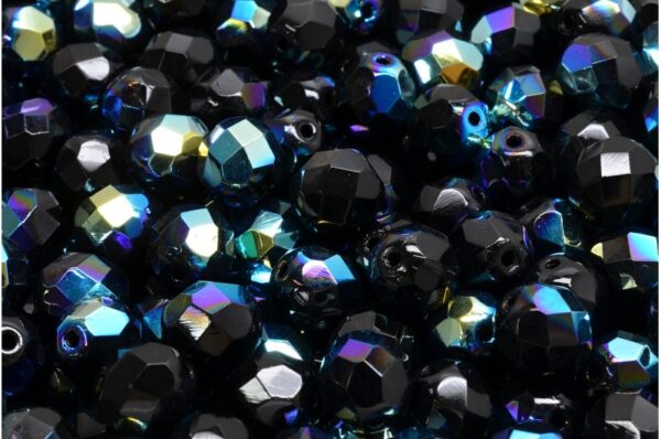 Firepolished Round Beads 8mm - Image 1