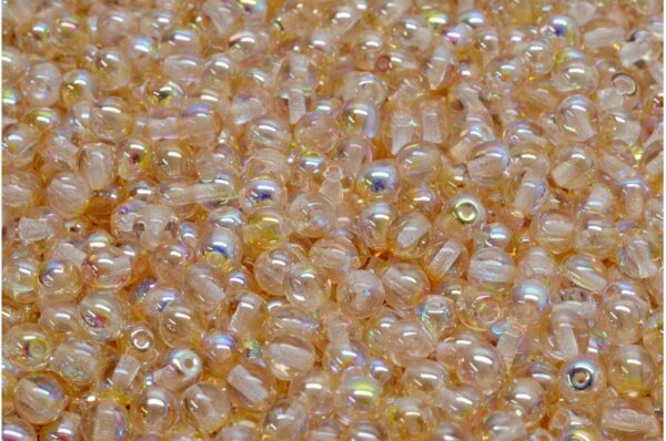 Round Druck Beads 4mm - Image 1