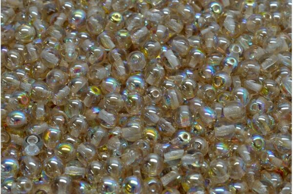 Round Druck Beads 4mm - Image 1