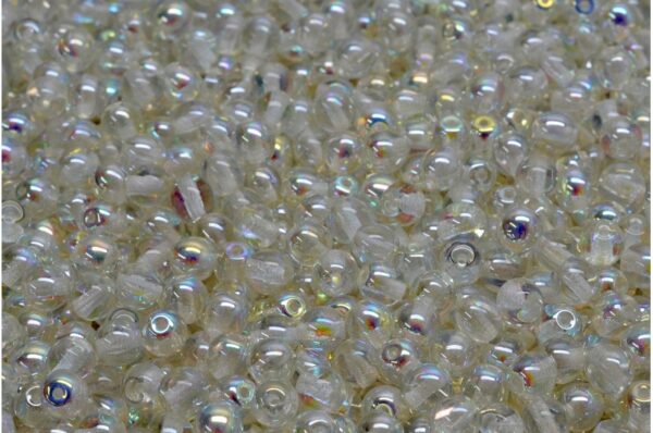 Round Druck Beads 4mm - Image 1