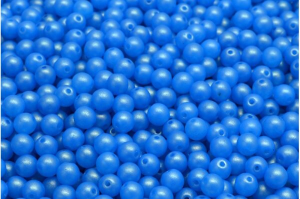 Round Druck Beads 4mm - Image 1