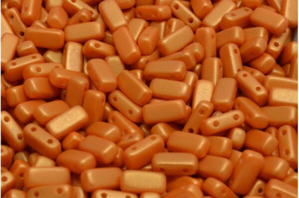 2 Hole Brick Beads 4x8mm - Image 1