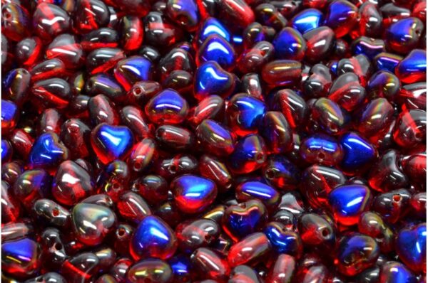 Heart Beads 6x6mm - Image 1