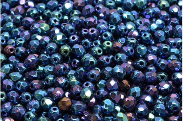 Firepolished Beads 4mm - Image 1