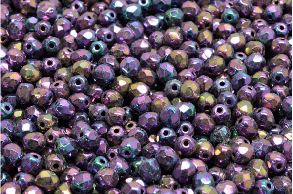 Firepolished Beads 4mm - Image 1