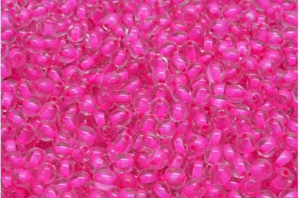 Round Druck Beads 4mm - Image 1