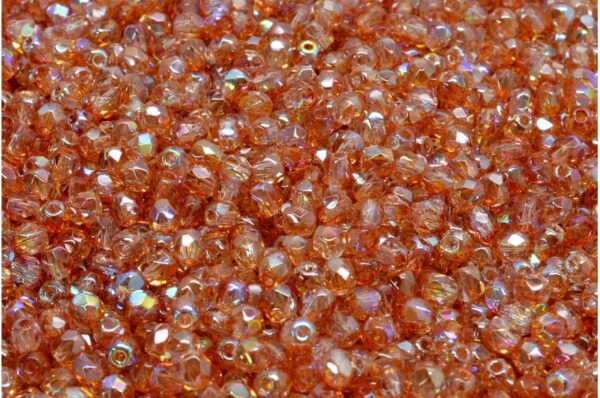 Firepolished Round Beads 3mm - Image 1