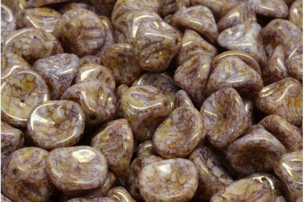 Daylily Flower Beads 10x8mm - Image 1