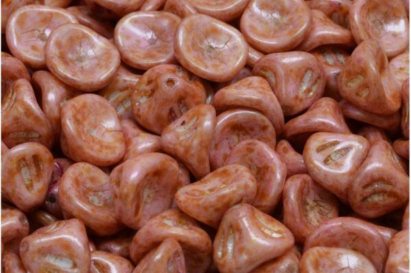 Daylily Flower Beads 10x8mm - Image 1