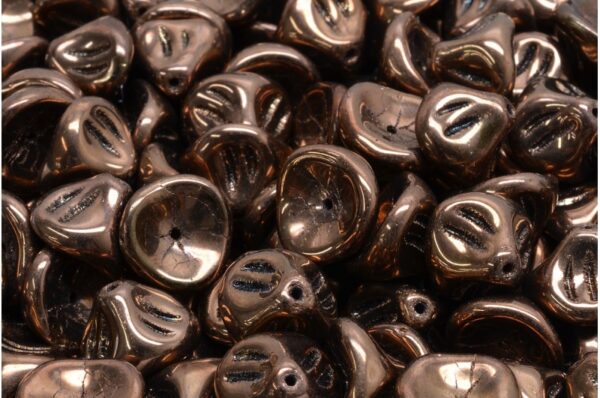 Daylily Flower Beads 10x8mm - Image 1