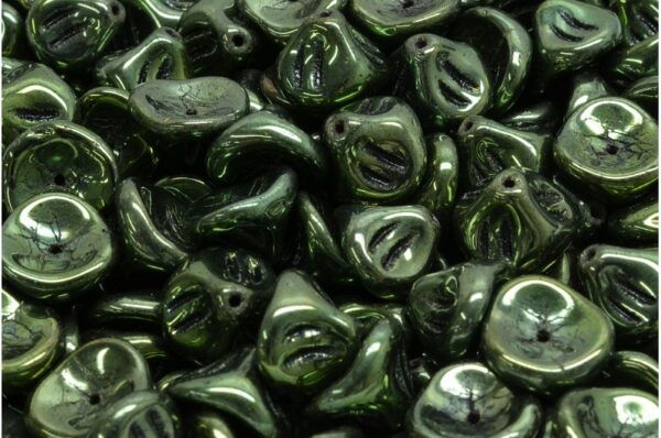 Daylily Flower Beads 10x8mm - Image 1