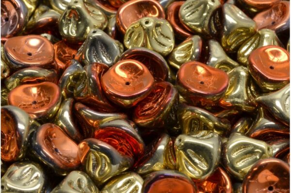 Daylily Flower Beads 10x8mm - Image 1