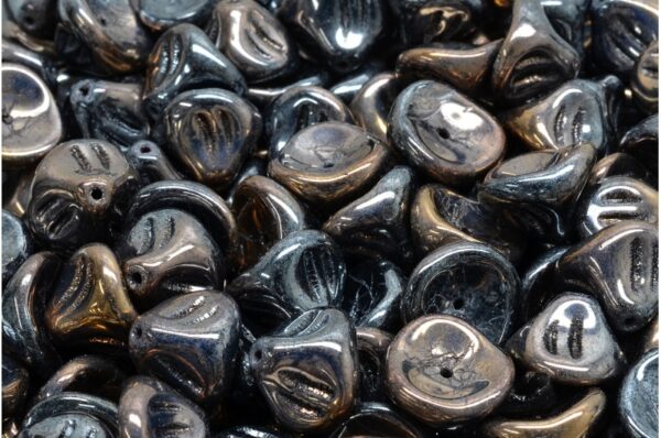 Daylily Flower Beads 10x8mm - Image 1